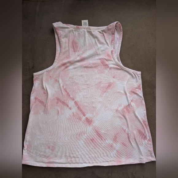 Lucky Brand Pink Tie-Dye Tank Top - Picture 3 of 6
